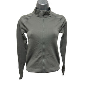 NWOT Halara Seamless Flow Zipper Long Sleeve Thumb Hole Yoga Jacket size Medium
